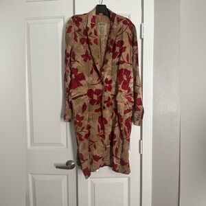 NWOT Uma Wang Floral Jacket
